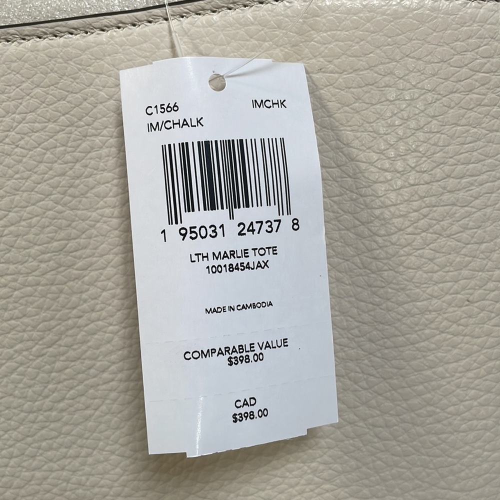 ❤️Coach- Leather Marlie Tote / Authentic - Picture 7 of 10